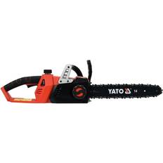 Motorsav YT-82813; 2x18 V; 34,5 cm savsværd; Uden batteri og oplader