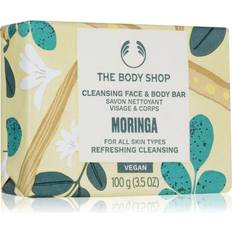 The Body Shop Saponi solidi The Body Shop Moringa Cleansing Face & Bar Reinigend