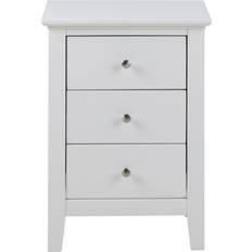 Living Home Linnea White Sengebord 34x45cm
