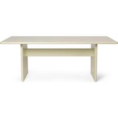 Ferm Living Dining Tables Ferm Living Rink Eggshell Dining Table 35.4x78.7"