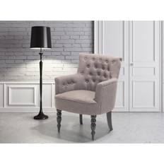 Beliani Classic Buttoned Armchair