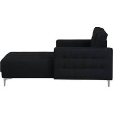 Beliani Chaiselong Grafitgrå Sofa