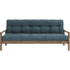 Karup Design Knob Sovesofa Carob Brown 513 Pale Blue Sofa 3 personers