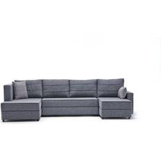 LOTO LIVING Cama Rinconera Ece Panoramik Gris Sofá