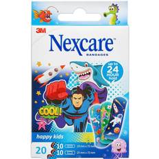 3M Forbindinger 3M Nexcare Happy Kids Cool Plaster assorteret 20 stk.