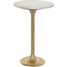 Dkd Home Decor Side Golden Aluminium Small Table