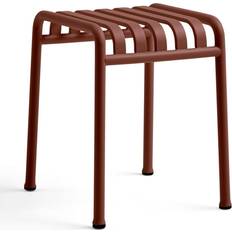 Aluminium Chaises de Jardin Hay Palissade Tabouret Iron Red