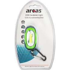 Mini Flashlight with Carabiner COB LED 2xCR2032