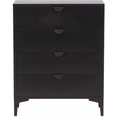Venture Home Piring Skuffe Svart 78 x 40 x 98 cm Kommode
