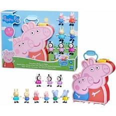 Peppa Pig Play Set Peppa Pig Carry-Along Brothers & Sisters Target Exclusive