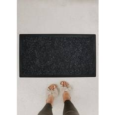 Läder Dörrmattor Conceptum Hypnose Nitesh Dörrmatta 45x70 Svart