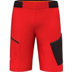 Salewa Pedroc 3 Durastretch Pantaloncini Cargo Uomo - Rosso