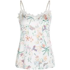 Dame - Hvite Neglisjeer CCDK Copenhagen Karen Chemise Top - Chalk