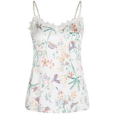 Karen Chemise Top - Chalk