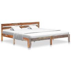 vidaXL Bedframe Massief Hout 200x200 cm