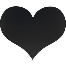 Multifarvet Opslagstavler Securit Silhouette Heart Kridttavle Opslagstavle