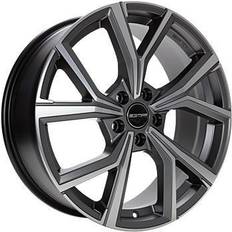 16" - 9" Bilfälgar GMP Mentor Matt Gun Metal Machined Face 9x20 5/112 ET42 B66.5
