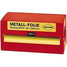 Record Metalfolie 4496 messing 150x0,2mm 2,5m Dekorativ plast