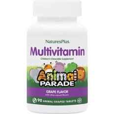 Animal parade multivitamin Nature's Plus Animal Parade Chewable Multivitamin Supplement Grape