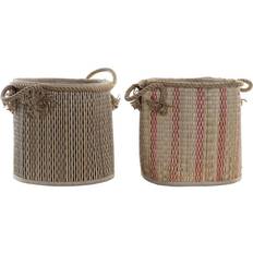 Brown Baskets Dkd Home Decor Multibrug Jute Boho Kurv 30cm