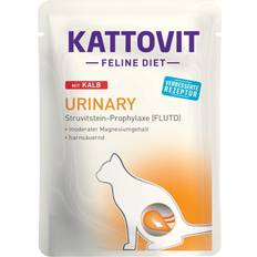 Kattovit Urinary Pouches 24 x 85g Veal
