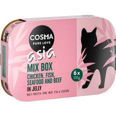 Cosma Asia i gelé 6 x 170 g - Mix II: 5 varianter