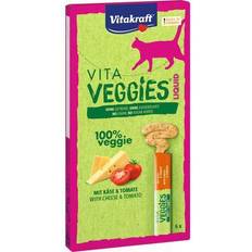 Vitakraft liquid Vitakraft Veggies cat Liquid Cheese & Tomato 6x15g