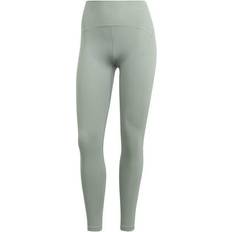 adidas Yoga Studio Luxe 7/8 Leggings - Silver Green