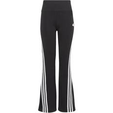 Ragazza Pantaloni Adidas Leggings Future Icons 3-Stripes Cotton Flared - Black/White