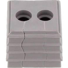 Grå Rund skiver CONTA-CLIP KDS-DE 2X6,5 GR Tætningselement T..