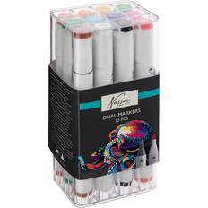 Nassau dual tip Nassau Fine Art Fine Art Dual-tip Marker 12-set