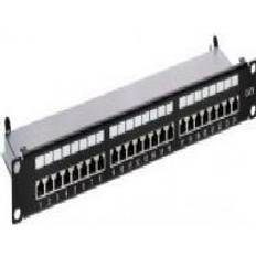 Patch panel 24x RJ-45 PP-24/RJ6-C/FTP