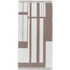 Kristina Dam Studio Minimal Bath Towel Beige (140x70cm)