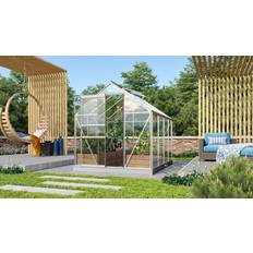 Vitavia Växthus Venus 5000 Alu/sockel Aluminium