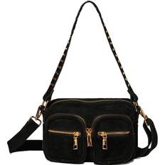 Noella Handväskor Noella Kendra Bag Real Suede W. Gold Black