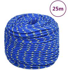 Boating vidaXL Boat Rope Blue 8 mm 25 m Polypropylene