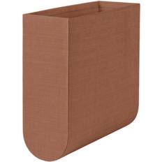 Beige Tidningsställ Kristina Dam Studio Curved Box Small Black Tidningsställ