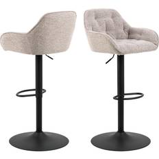 Svarte Barstoler AC Design Furniture Bentley Lounge Barhocker