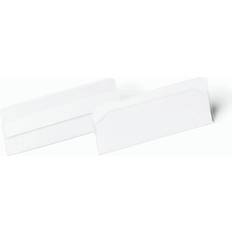 Transparent Clips, Papirclips & Magneter Durable Lagerlomme-etiketholder HARD COVER 100x38