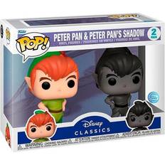 Peter pan legetøj Funko POP pack 2 figures Disney Peter Pan Peter Pan & Peter Pans Shadow Exclusive