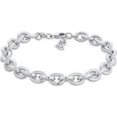 Elegant premium Elli PREMIUM Armband Ankerkette Rolokette Elegant 925 Silber rhodiniert