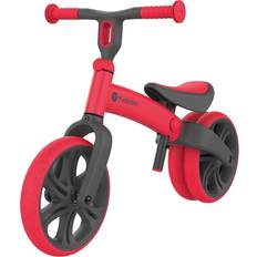 Springcykel röd Yvolution 5024453, junior balsam, röd, flera justerbart styre och säte, punkteringssäkra 9-tums hjul, flexibel barnbalanscykel från 18 månader