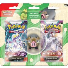 Pokémon TCG Eraser Blister Smoliv or Lechonk