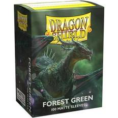 Dragon Shield Matte Sleeves Standard Size Forest Green 100 Sleeves
