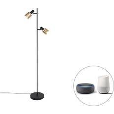 QAZQA Smart standerlampe Gulvlampe