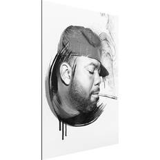 Platten Tableau sur aluminium Raekwon Wu-Tang Clan