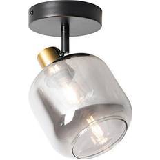 QAZQA Loftlamper QAZQA loftspot røgglas Zuzanna Loftplafond