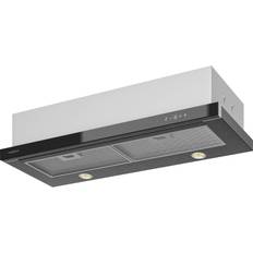 Cappa Sospesa Libera Cappe aspiranti Oranier Schublüfter 5 TC-90 Schwarzglas 8746 90, Grigio, Nero