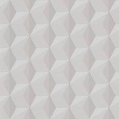 Papiers peints A.S. Creation Géométrique Papier peint Taupe
