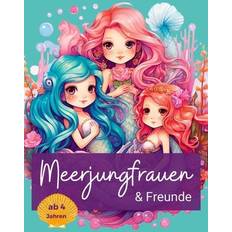 Malbuch Meerjungfrau & Freunde